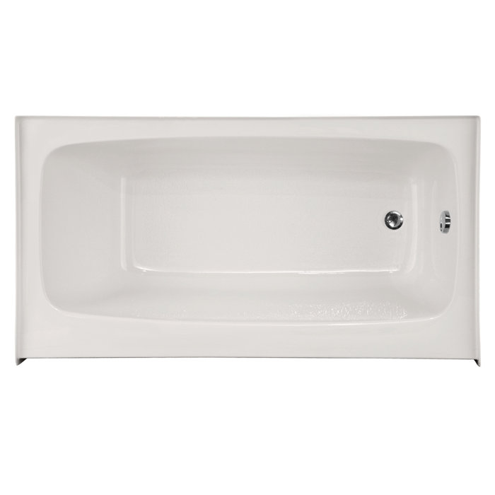 Hydro Systems Regan 72" x 32" Alcove Soaking Bathtub & Reviews Wayfair